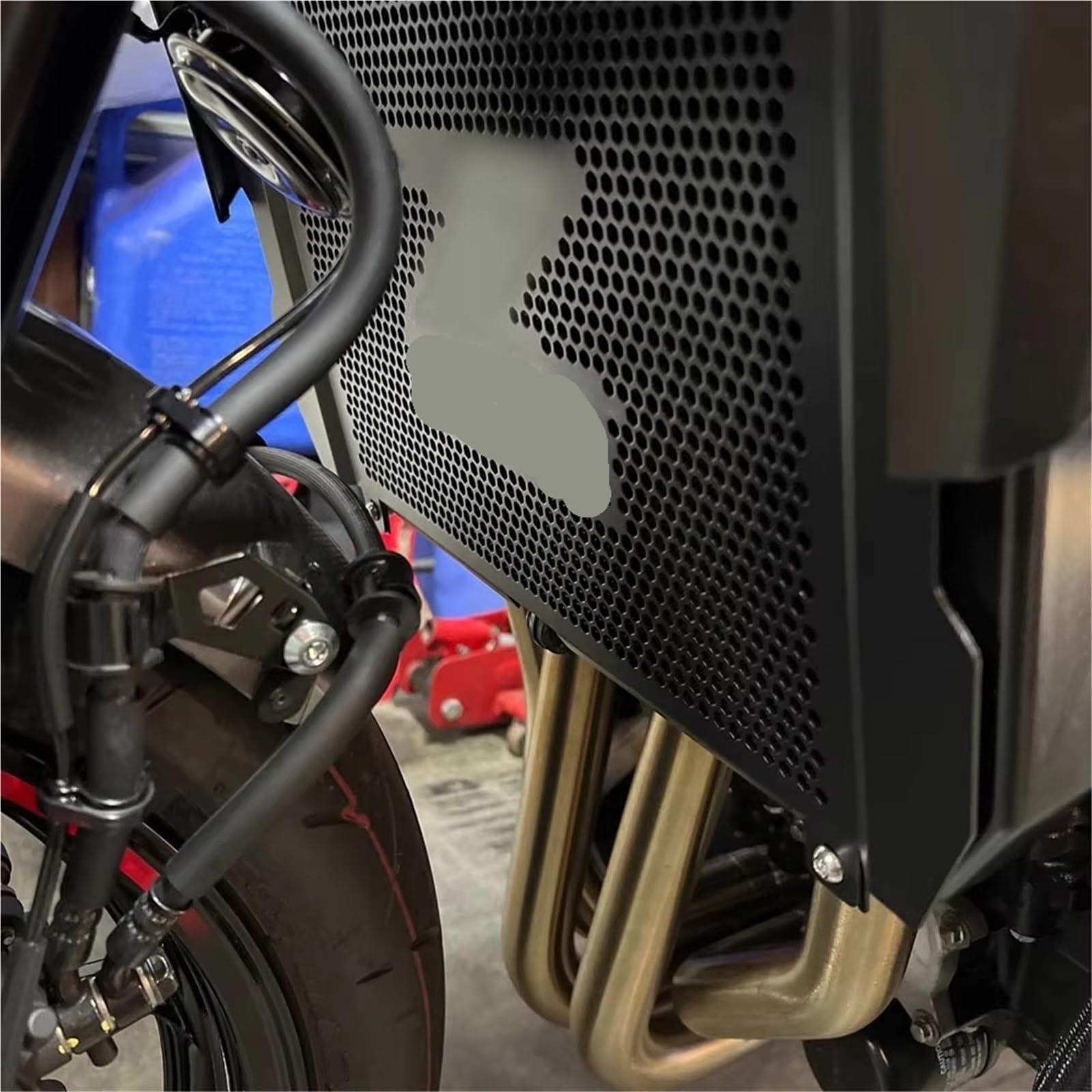 Moto Copri Radiatore Griglia Per Kawasaki Per Z900 2017 2018 2019 2020 2021 Per Z 900 2023 2022 Motociclo Copertura Della Griglia Radiatore | Accessori Moto Protezione Griglia Radiatore Protezione Griglia Part