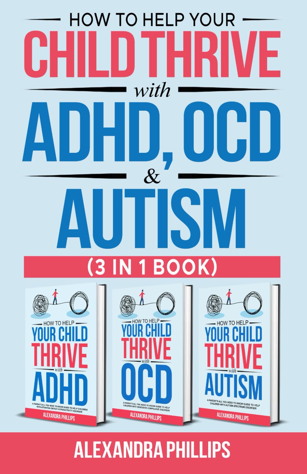 How to Help Your Child Thrive with ADHD, OCD, and Autism - 3 in 1 Book: A Parent’s All You Need to Know Guide to Supporting Children with Attention ... Disorder, and Autism Spectrum Disorder