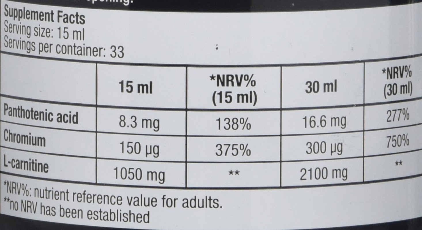 biotech l-carnitine chrome apple pear 500ml review Biotech L Carnitine Chrome Apple Pear 500ml