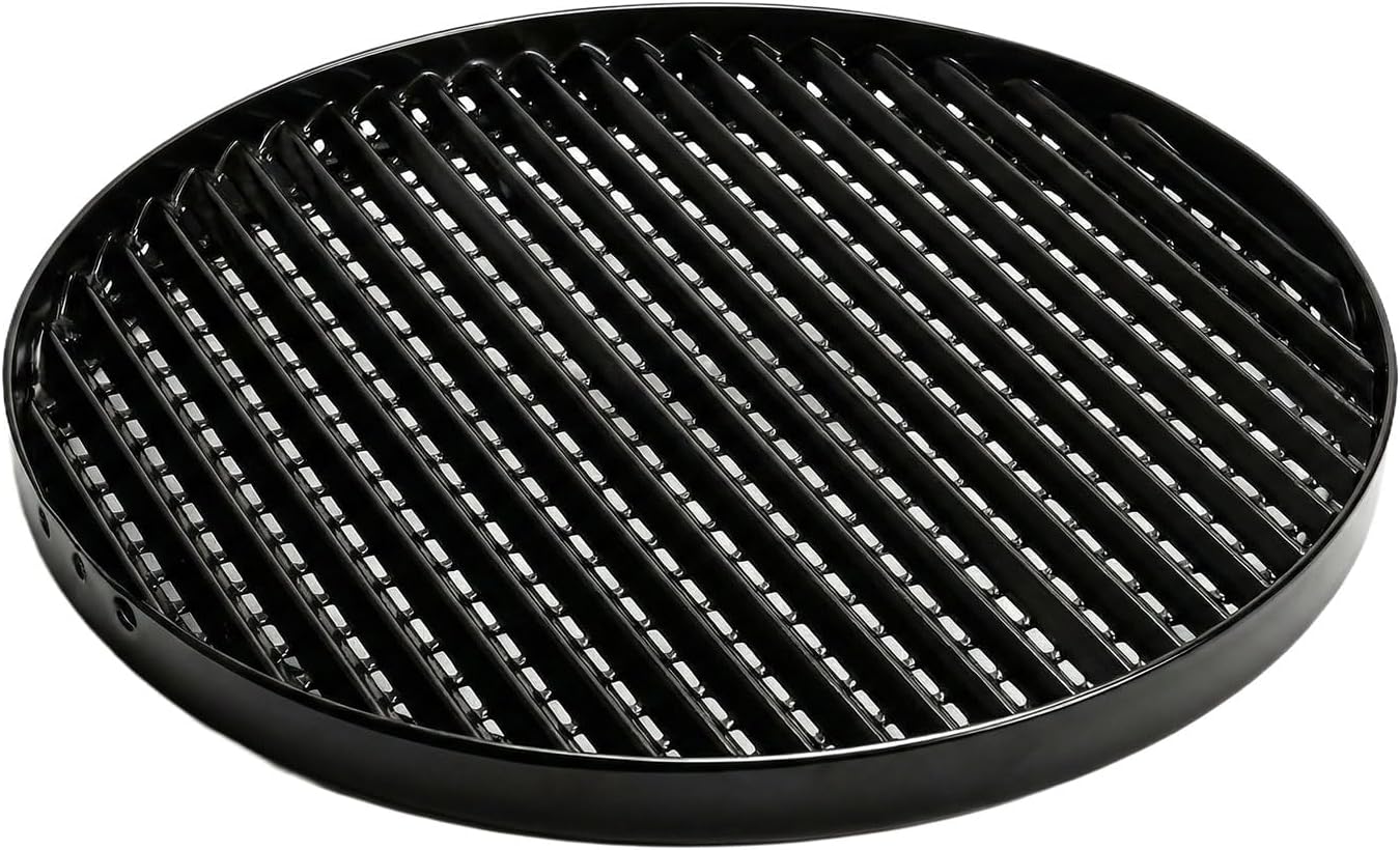 15 1/4" Porcelain Steel Cooking Grate Replacement Parts for Charbroil The Big Easy TRU-Infrared Smoker Roaster & Grill Model 14101550 14101550-A1/ A2 / A3 / A4, 29104315