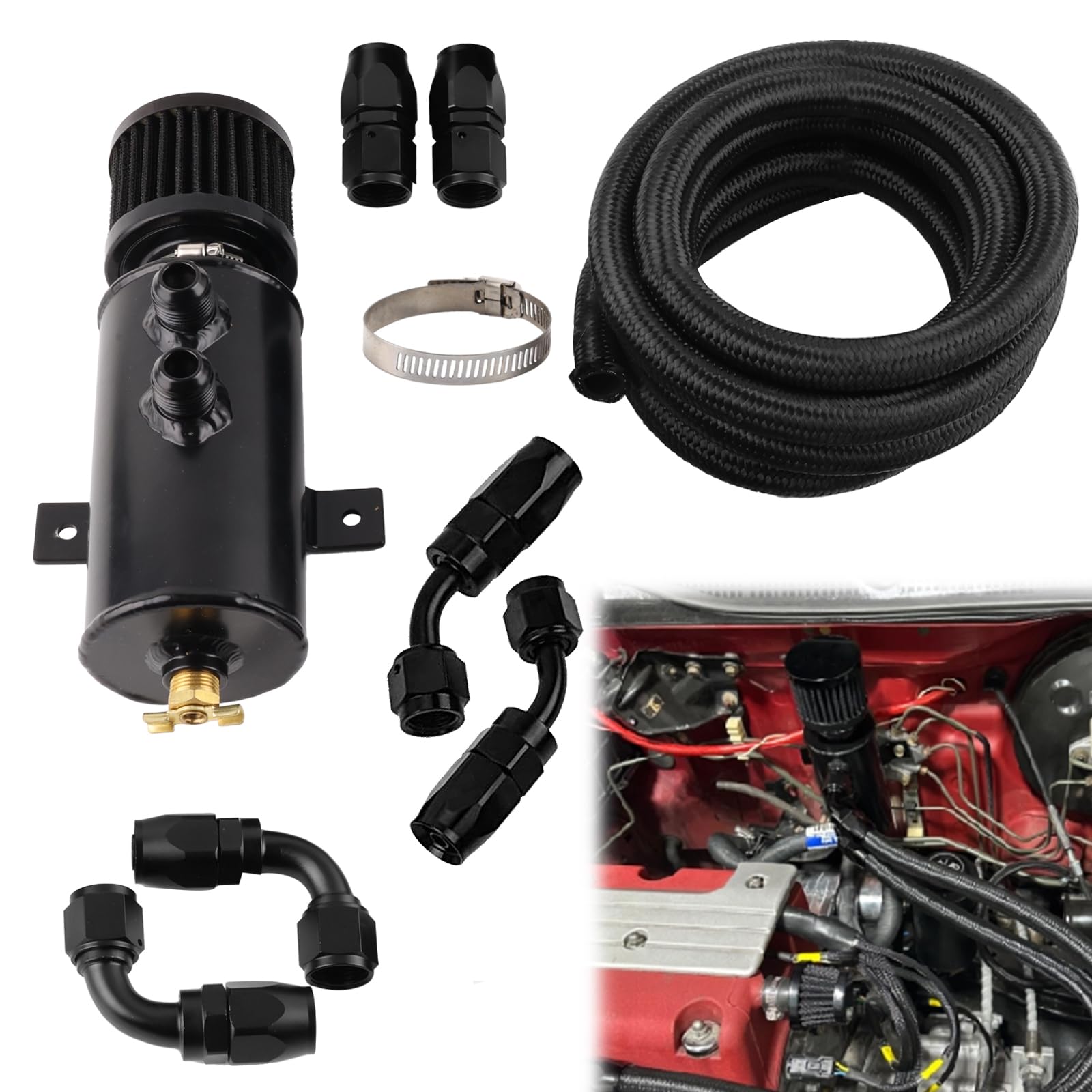 VVORHSBELL 750ML Catch Can Kit