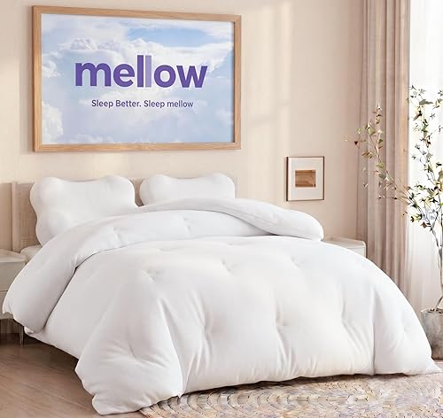 Mellow Marshmellow Comforter King/Cal King - Extra Fluffy Double-Stuffed Down