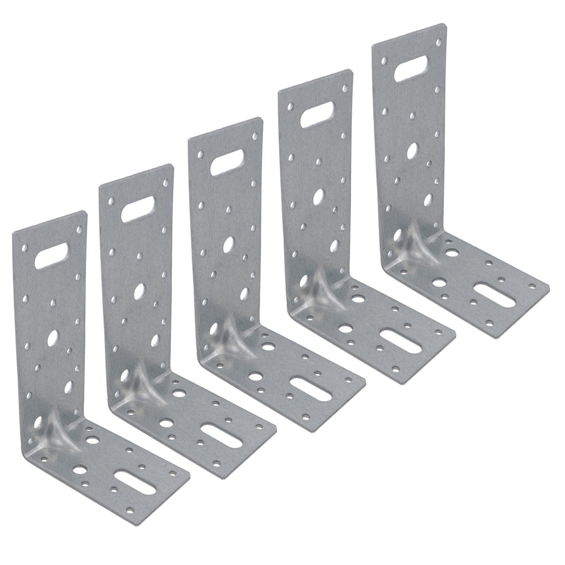 AB Tools Abl Angle Bracket Corner Fastener Reinforcing Plate 150mm X 90mm X 60mm 5Pc from B&Q