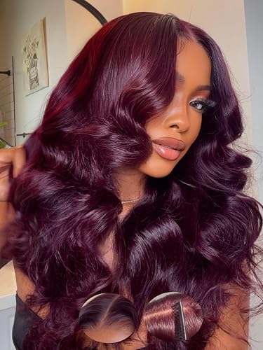 Julia Hair 12A Ombre Highlight V Part Wig Body Wave Human Hair Wigs Upgrade U Part Shadow Root Balayage Glueless Virgin Hair Clip in Half Wig No Gel No Leave Out No Sew-in Beginner Friendly 14 Inch - 14 Inch - Black to Brown Body Wave V Part Wig