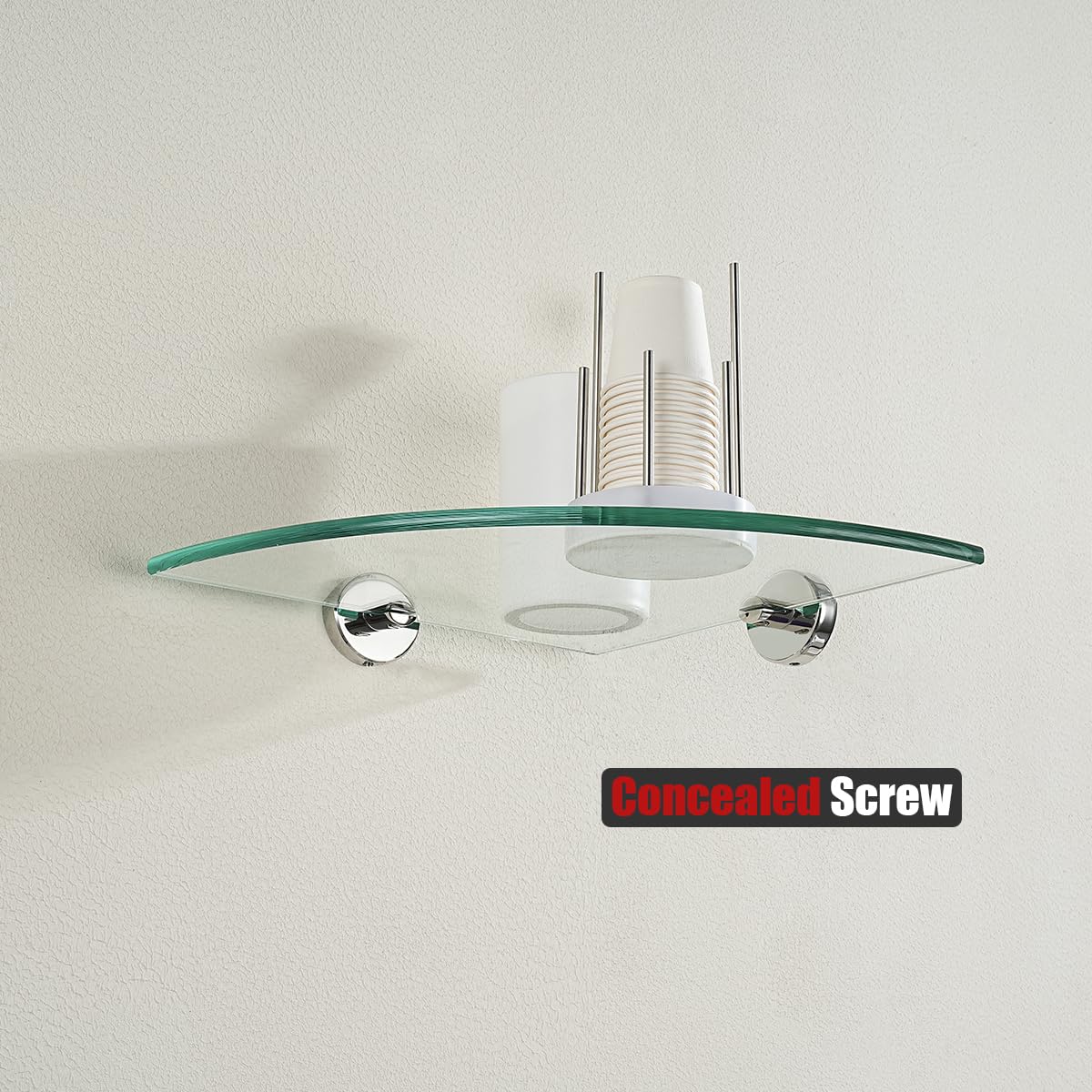 Cabine De Douche 80x80 Cm Ouverture D'Angle En Verre Trempé Satiné Profil Chromé - FRASCIO