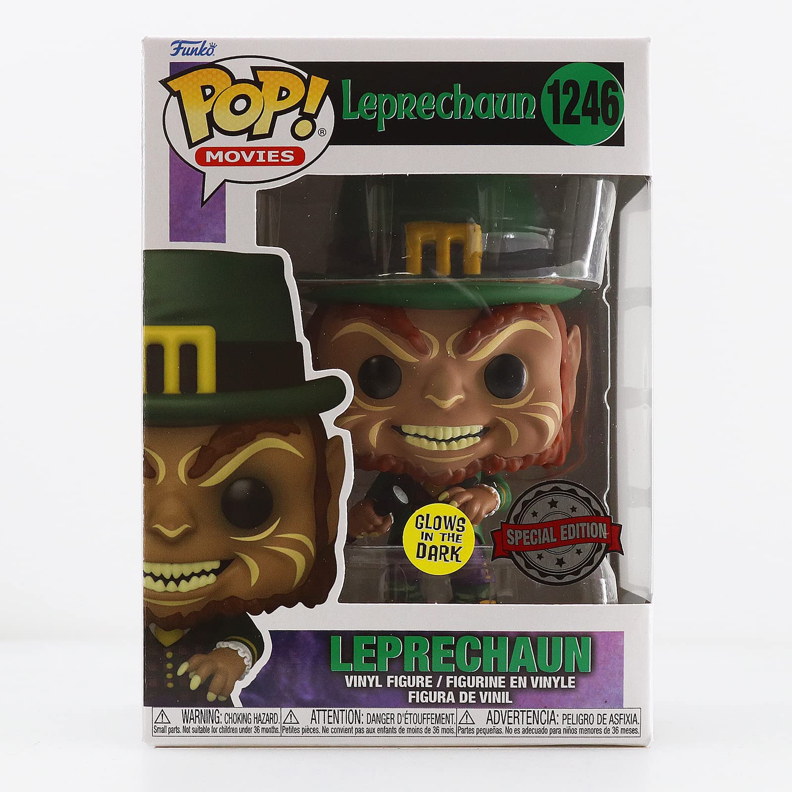 Pop! Movies: Leprechaun- L w/FlashLT (GW)(Exc), Collectible Action Vinyl Figure - 64675