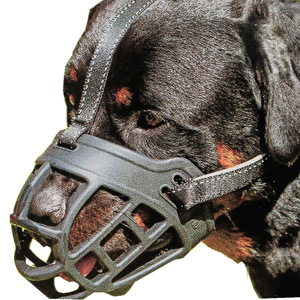 Ulalaza Silicone Dog Muzzle Prevent Biting Chewing Barking Training Dog Muzzle for Small Medium Large Dogs