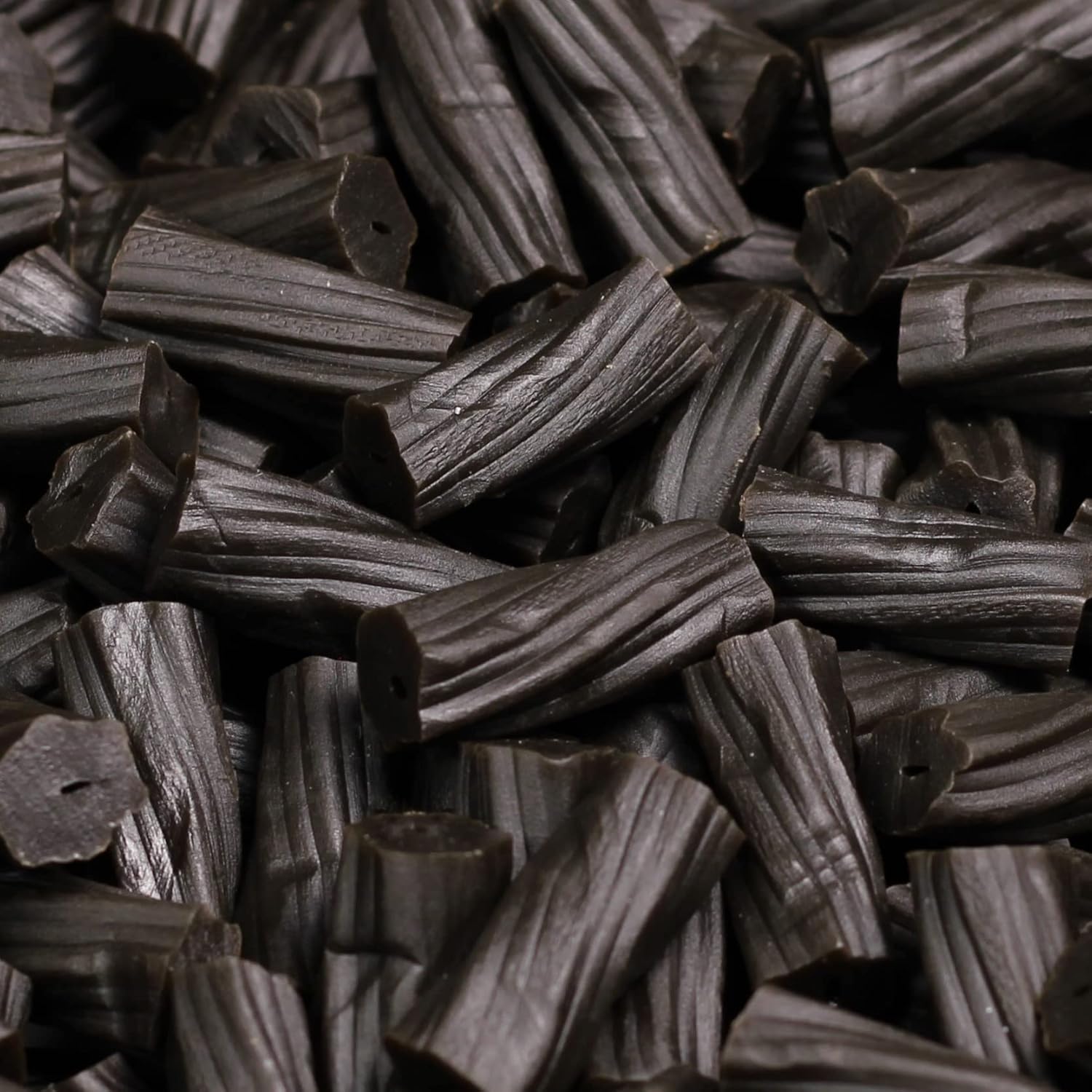 Black Licorice Bits by Its Delish, 3 lbs Bulk Bag | Black Licorice Twist Nibs Kosher Candy