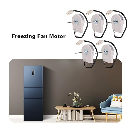 Miniatura 7 de Excelente calidad 5PCS 50240401000Q DC12V 4W Refrigerador Evaporador Motor Motor Reemplazo para Samsung Motor de Ventilador de Congelación Sustituye