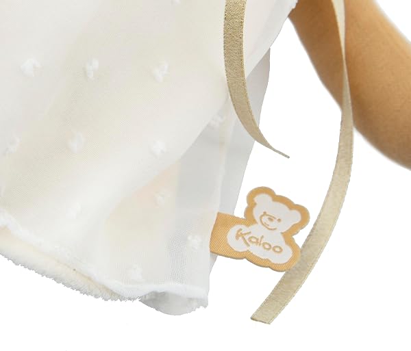 Kaloo - Tendresse - La mia prima bambola di stoffa Daphné - Bambola di pezza 25 cm - Abito in organza a pois - Graziosa confezione regalo - Nastro personalizzabile - Fin dalla nascita, K200021 - 4
