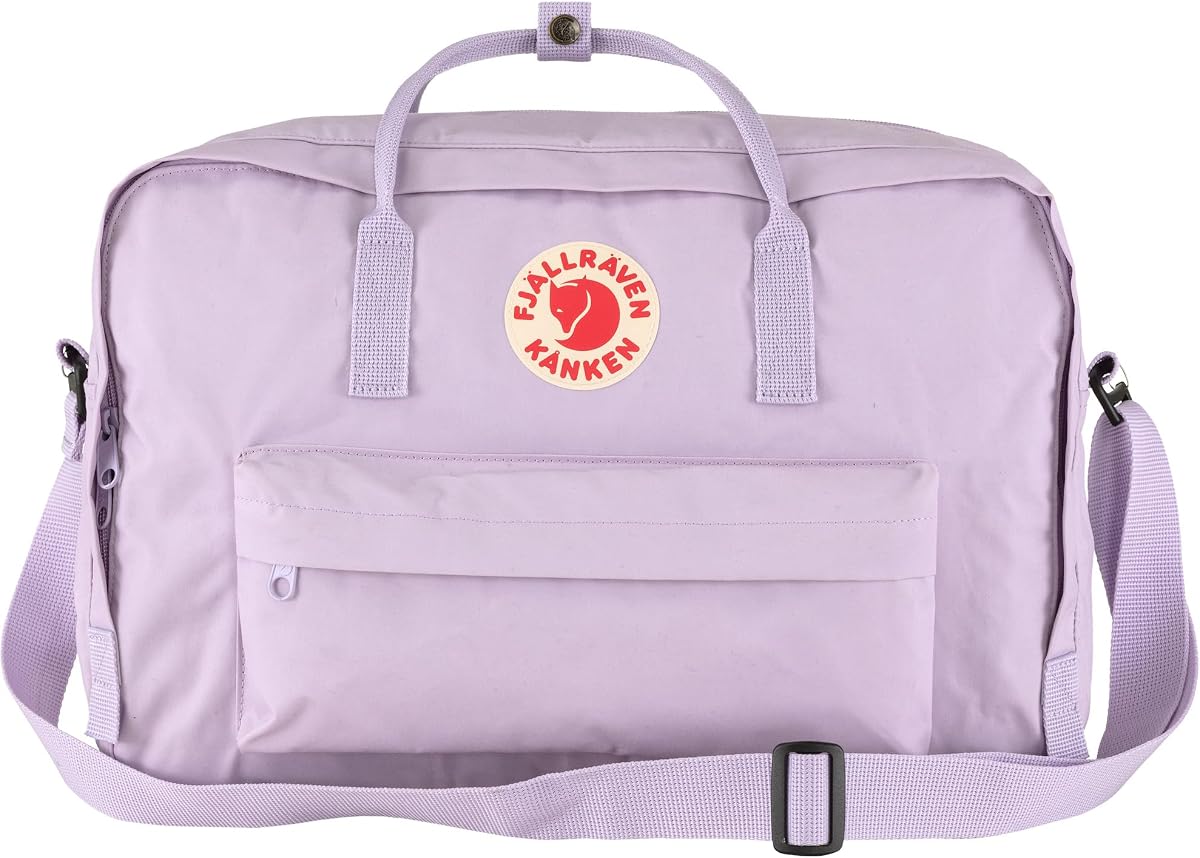 Fjallraven Kanken Weekender Bag, bolsa de viaje grande y bolsa de lona para llevar durante la noche y todos los días, lavanda pastel