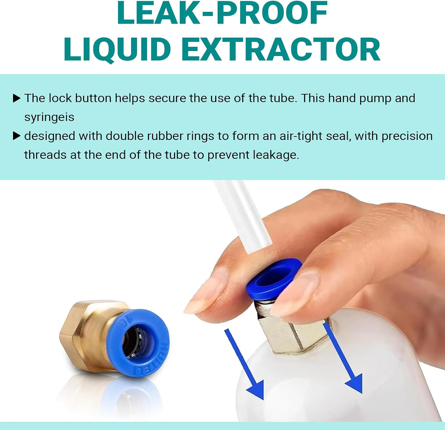 Car Fluid Extractor Pump, 200cc Fuel Extractor with Hose, Manual Oil Syringe Pump Kit, Universal Oil Change Tool, for Cars Motorcycles (White)