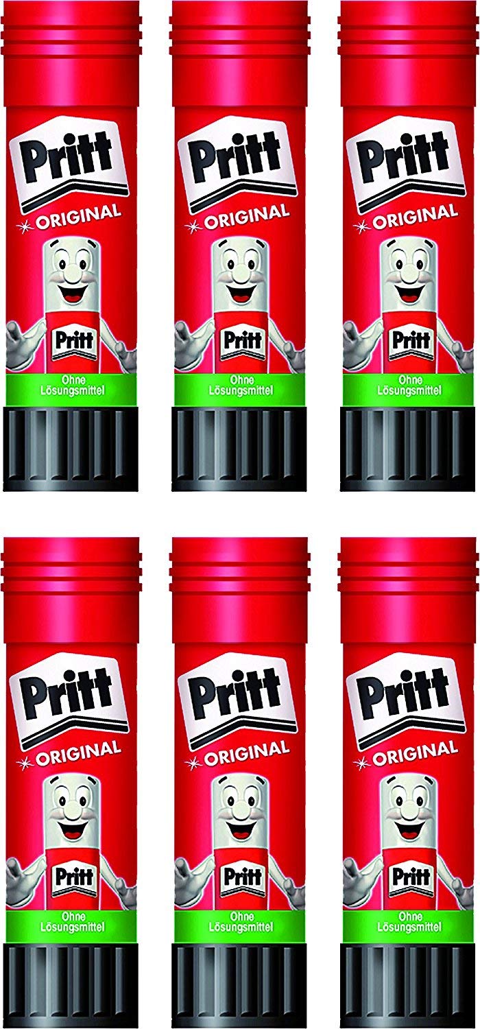 Pritt – Confezione Da 15 Stick Di Colla Trasparente 11g – Lavabile E Atossica Per Carta E Foto