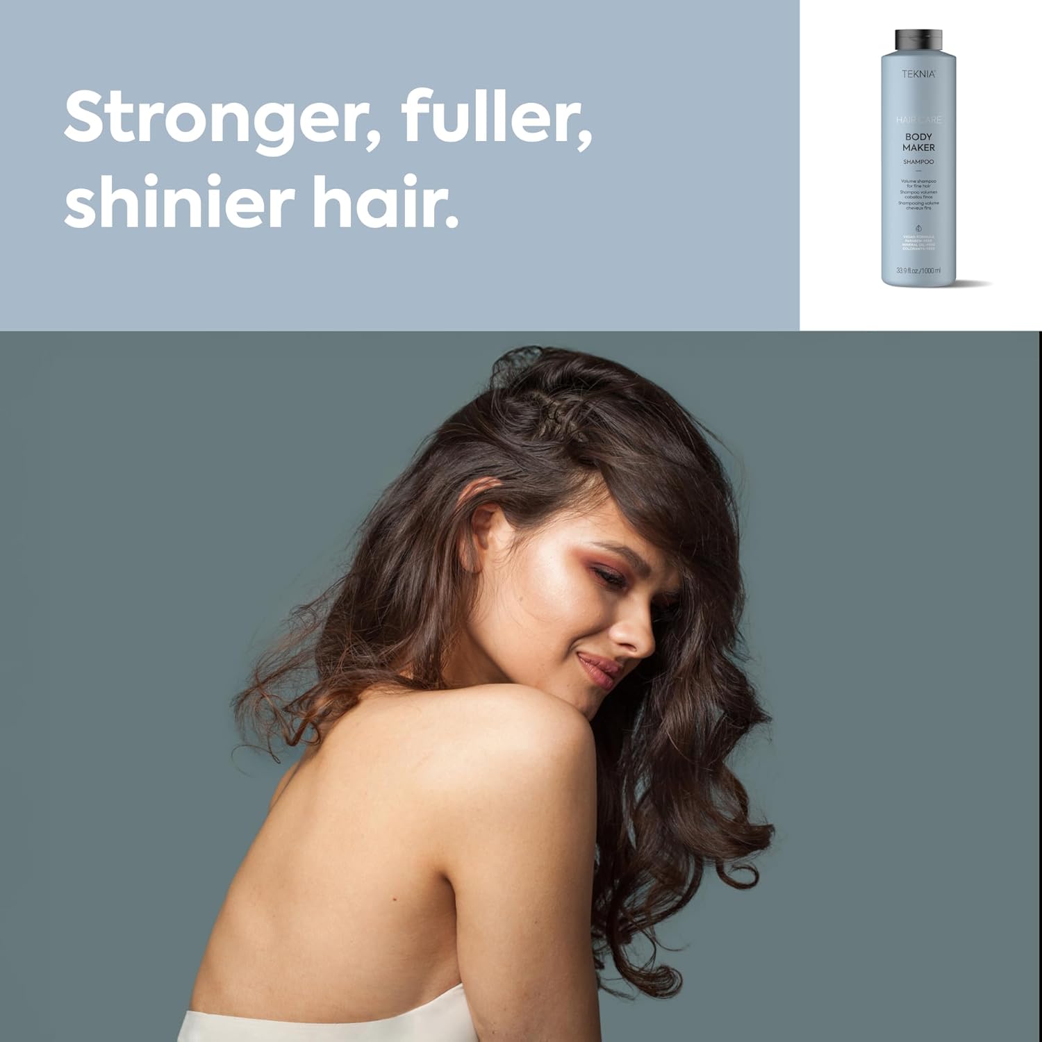 LAKMÉ Teknia Body Maker Shampoo, Volume Shampoo for Fine Hair, Hair Volumizing Products - Image 5