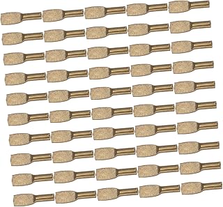 BIUDECO 50pcs Active Shelf Support Gold Bookshelf Metal Shelf Hitch Cargo Rack Locking Shelf Pegs Wooden Pegs for Shelves Shelf Holder Household Supplies Shelf Accessories Cabinet Support