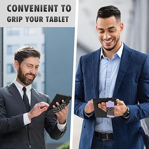 Miniatura 25 de MoKo Correa de mano Kindle para Kindle eReaders Fire de 6 a 8 pulgadas, Kindle/Kobo/Voyaga/Lenovo/Sony Kindle E-Book Tablet, alta elasticidad