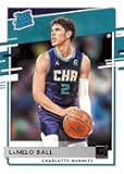2020-21 Panini Donruss Basketball #202 LaMelo Ball Rookie Card - Rated Rookie
