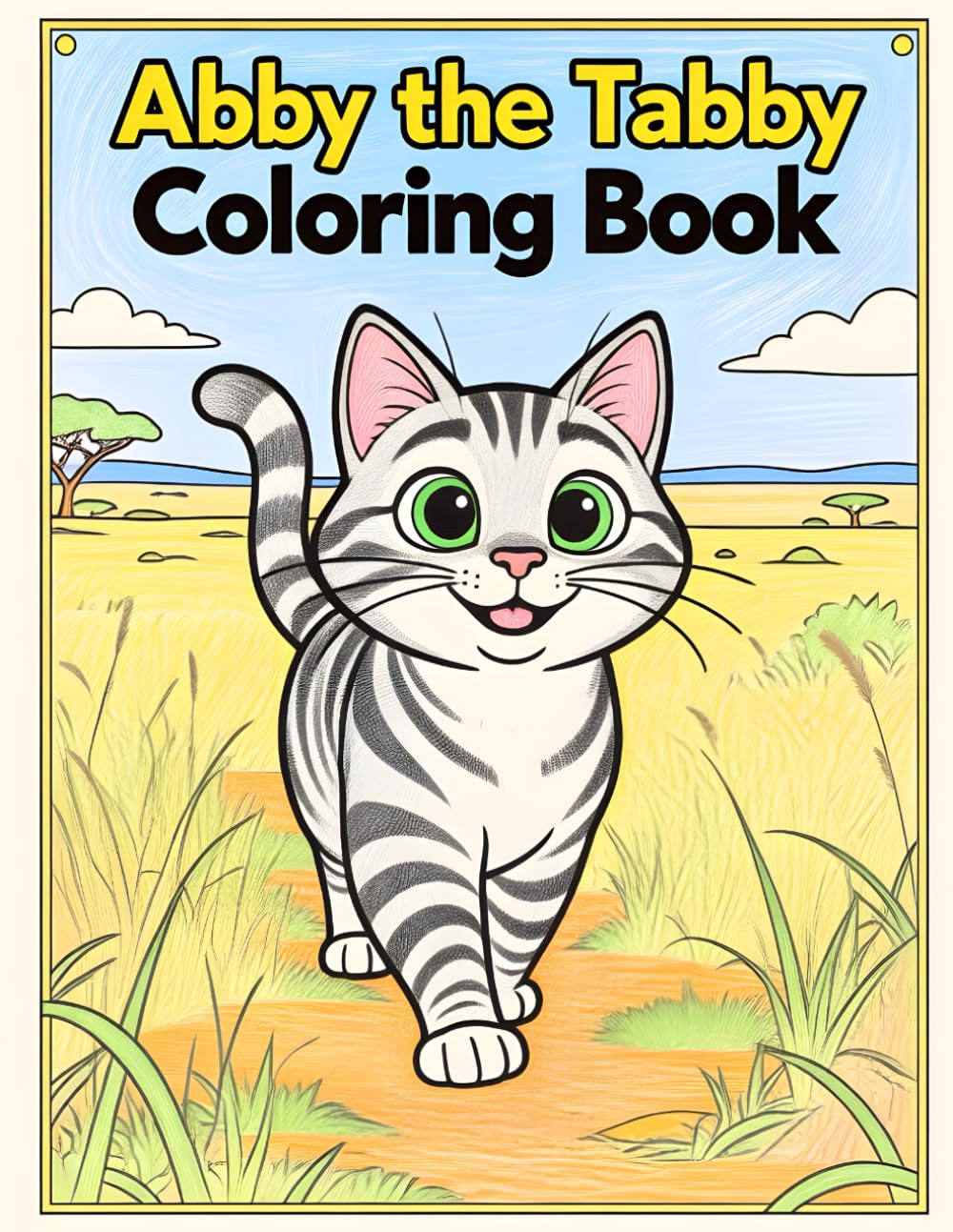 Abby the Tabby Coloring Book (Abby the Tabby Adventure Series)