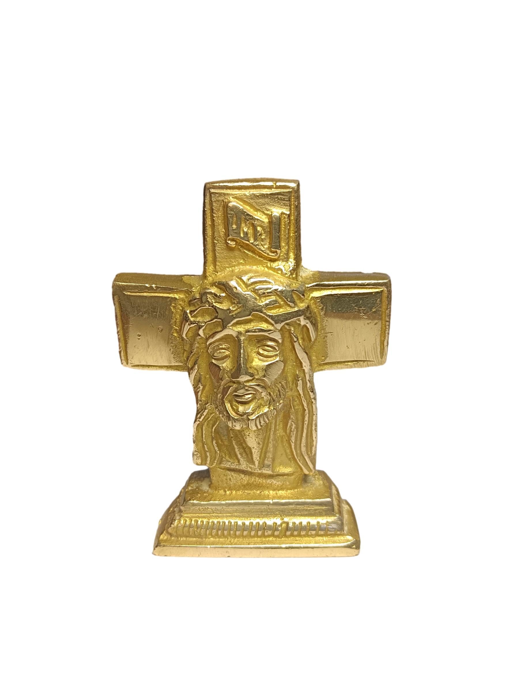 Jésus Christ en laiton idole pour salle de prière, statue pour retrouver la paix intérieure