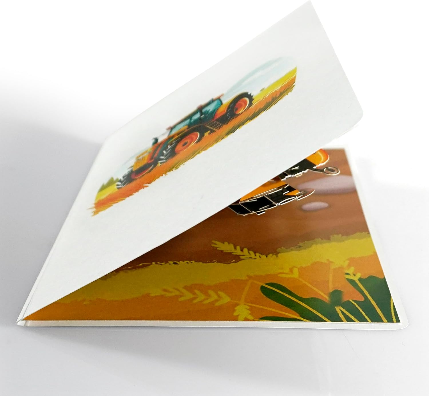 CUTPOPUP Birthday Card for Men, Fathers Day Card Pop Up, Father's Day, Birthday 3D Greeting Card for Husband, Son, Dad, Grandpa (Tractor) - Image 8