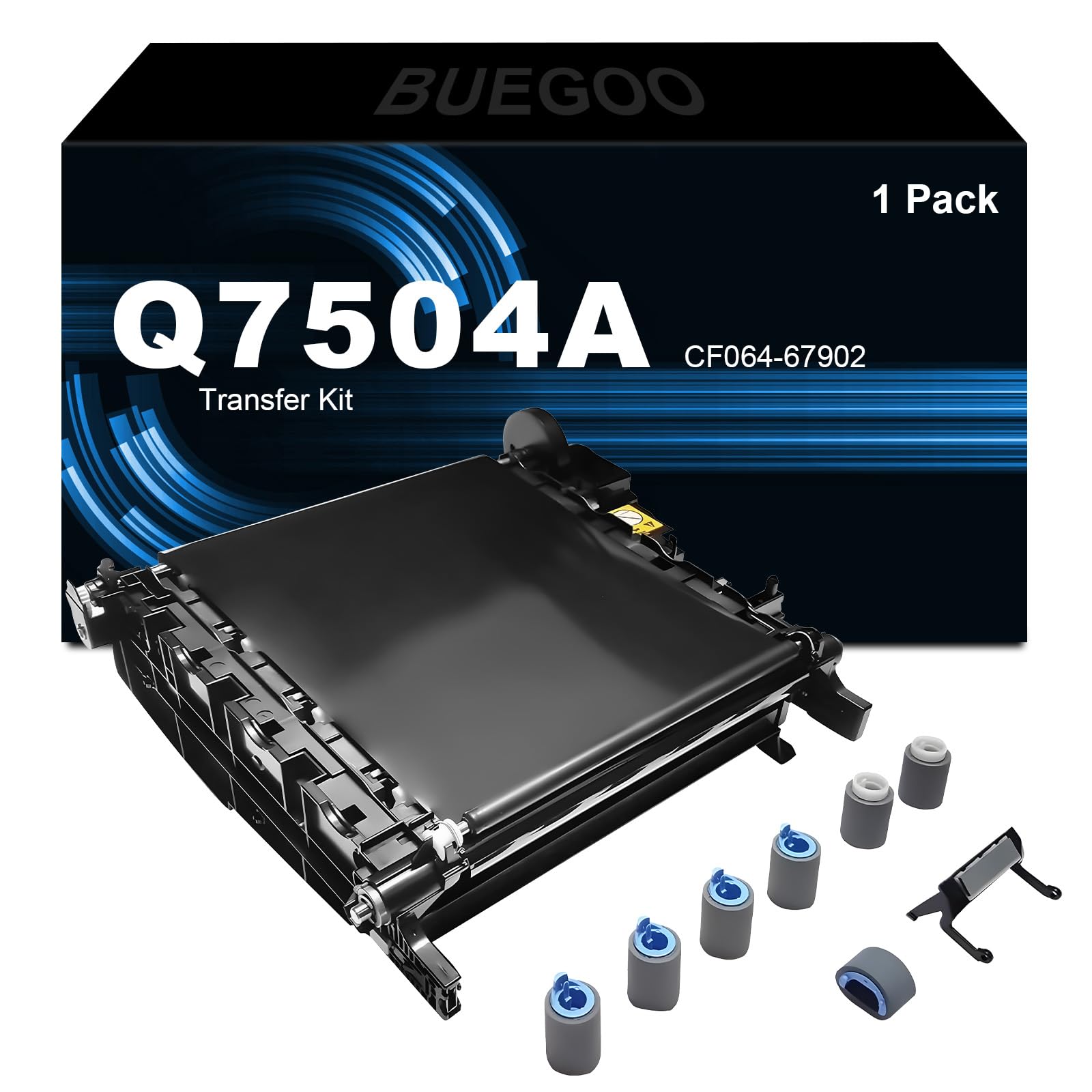BUEGOO Q7504A RM1-3161 Electrostatic Transfer Belt Compatible with Color Laser 4700 4730 CP4005 CM4730 Printers | 120,000 Pages,1 Pack, 1 Black