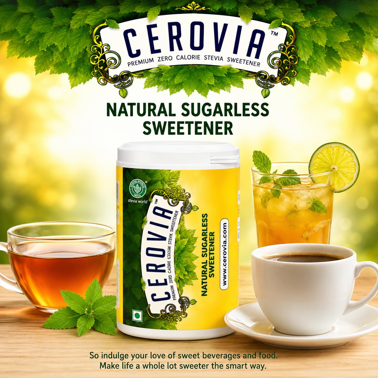 stevia tablets natural sweetener 100 tablets zero calorie sugar free zero glycemic index zero carbohydrate gluten free sugar substitute for tea coffee beverages — Amazon image 2