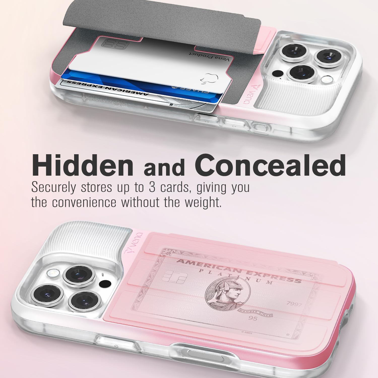 VENA vCommute for iPhone 16 Pro Wallet Case - Image 3