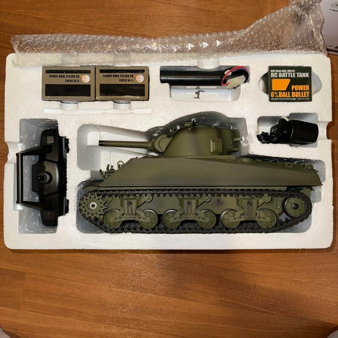 M4A3 SHERMAN 105 ラジコン戦車 1:16 ヘンロン M4A3 SHERMAN 105