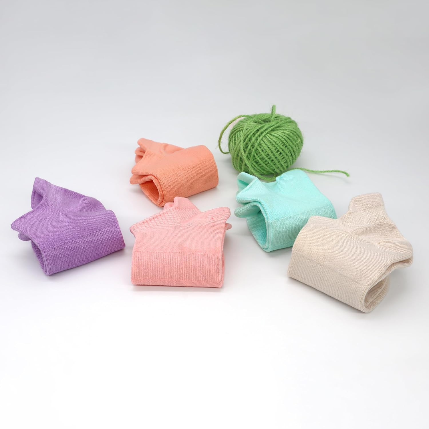 SERISIMPLE Ultra-Soft Viscose Bamboo Kids No-Show Socks Ankle Thin Comfortable Low Cut Socks for Boys&Girls Non Slip 5 Pairs - Image 4