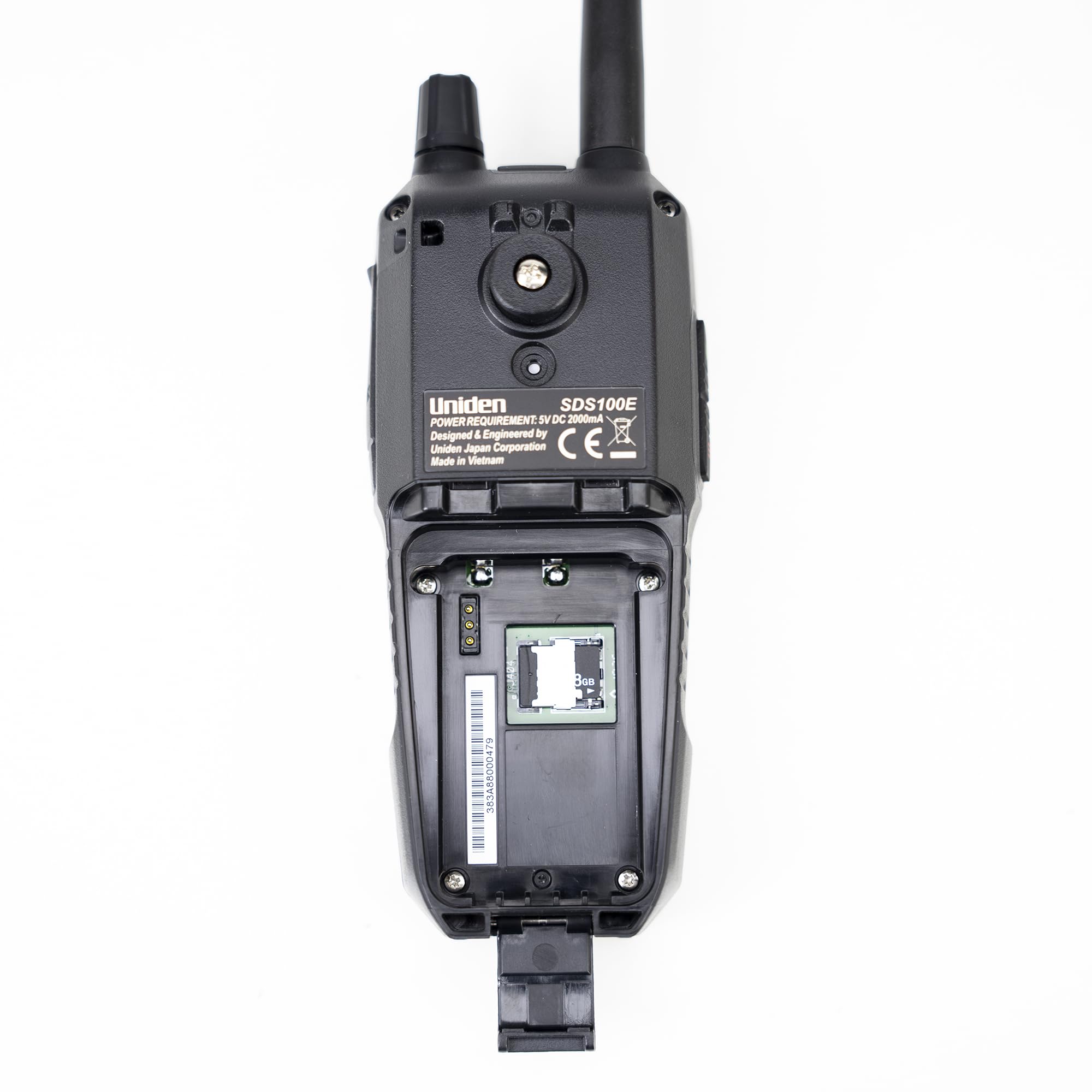 SDS-100E Uniden escáner portátil 25-512 MHz, 758-960 MHz y 1240-1300 MHz Am, FM, NFM, WFM o FMB y Digital