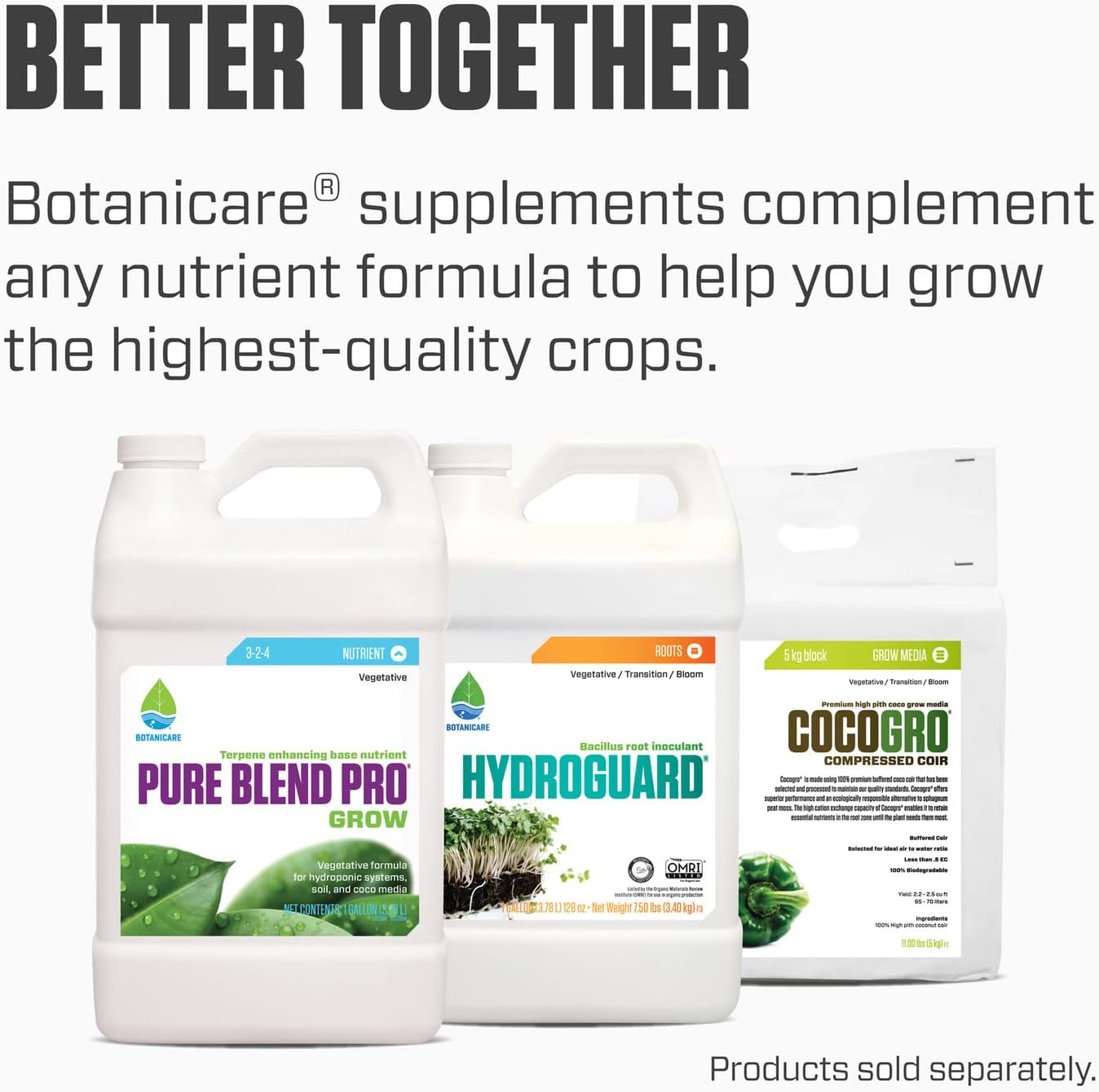 Botanicare cal mag label