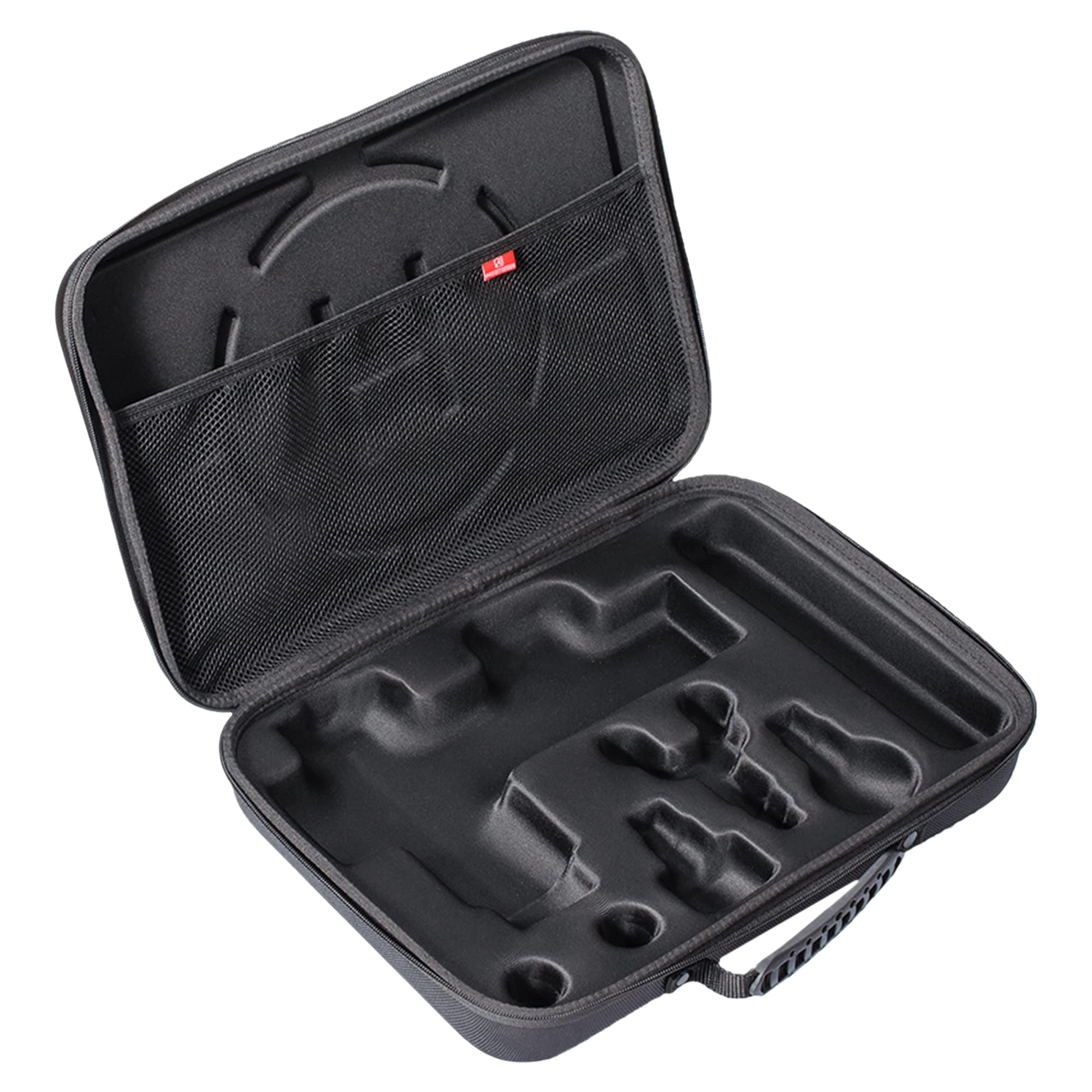 BUBM Tragetasche kompatibel mit Hypervolt 2 Pro, Reise-Aufbewahrungs-Organizer, kompatibel mit Hypervolt Plus Hartschalentasche, Massagepistolen-Halter