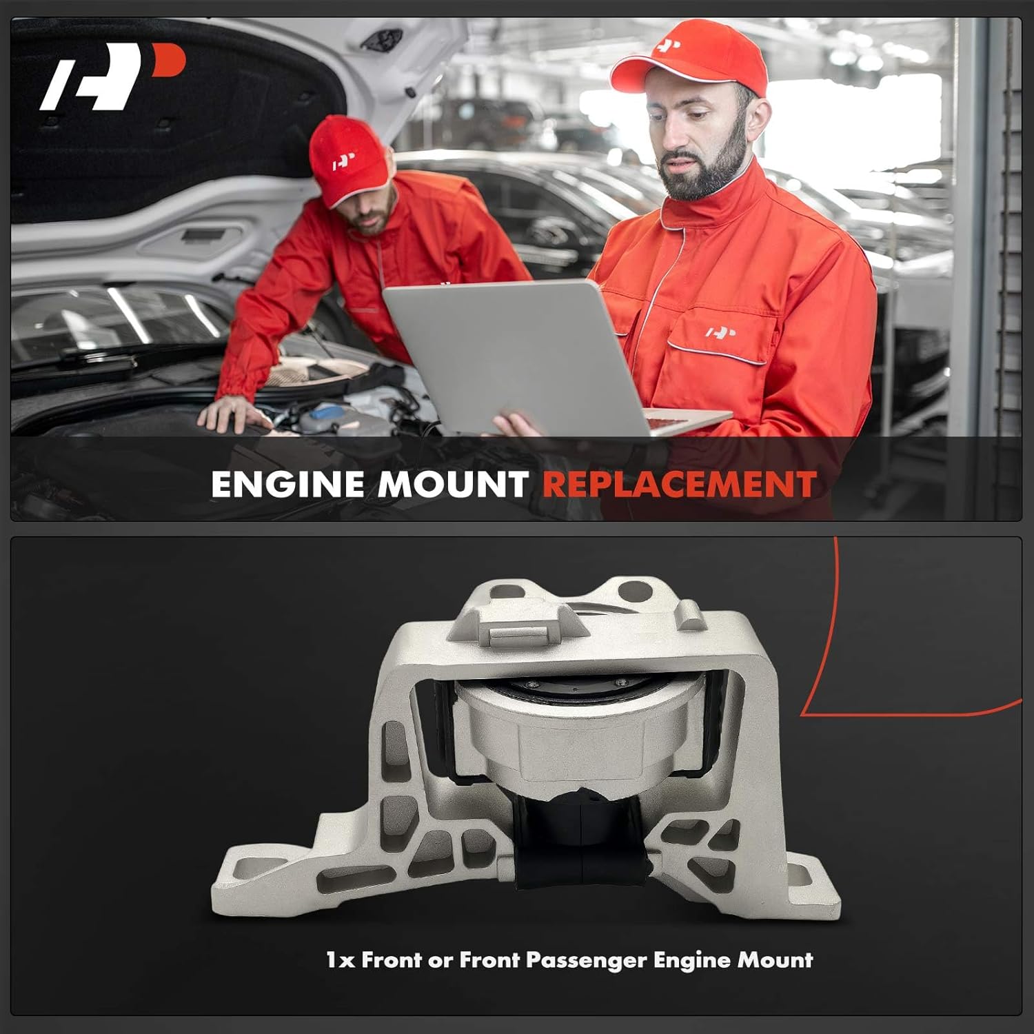 A-Premium Engine Motor Mount Compatible with Ford Focus 2012-2017 & Mazda 3 Sport 2009-2010, 2.0L