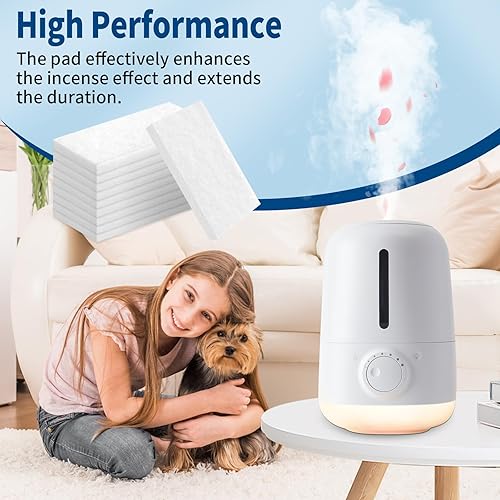 Miniatura 4 de Paquete de 30 almohadillas de aroma humidificador, filtros de repuesto para humidificador compatibles con Frida Baby 3 en 1 humidificador de llenado
