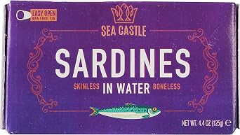 Sea Castle, Sardines Skinless Boneless, 4.4 Oz