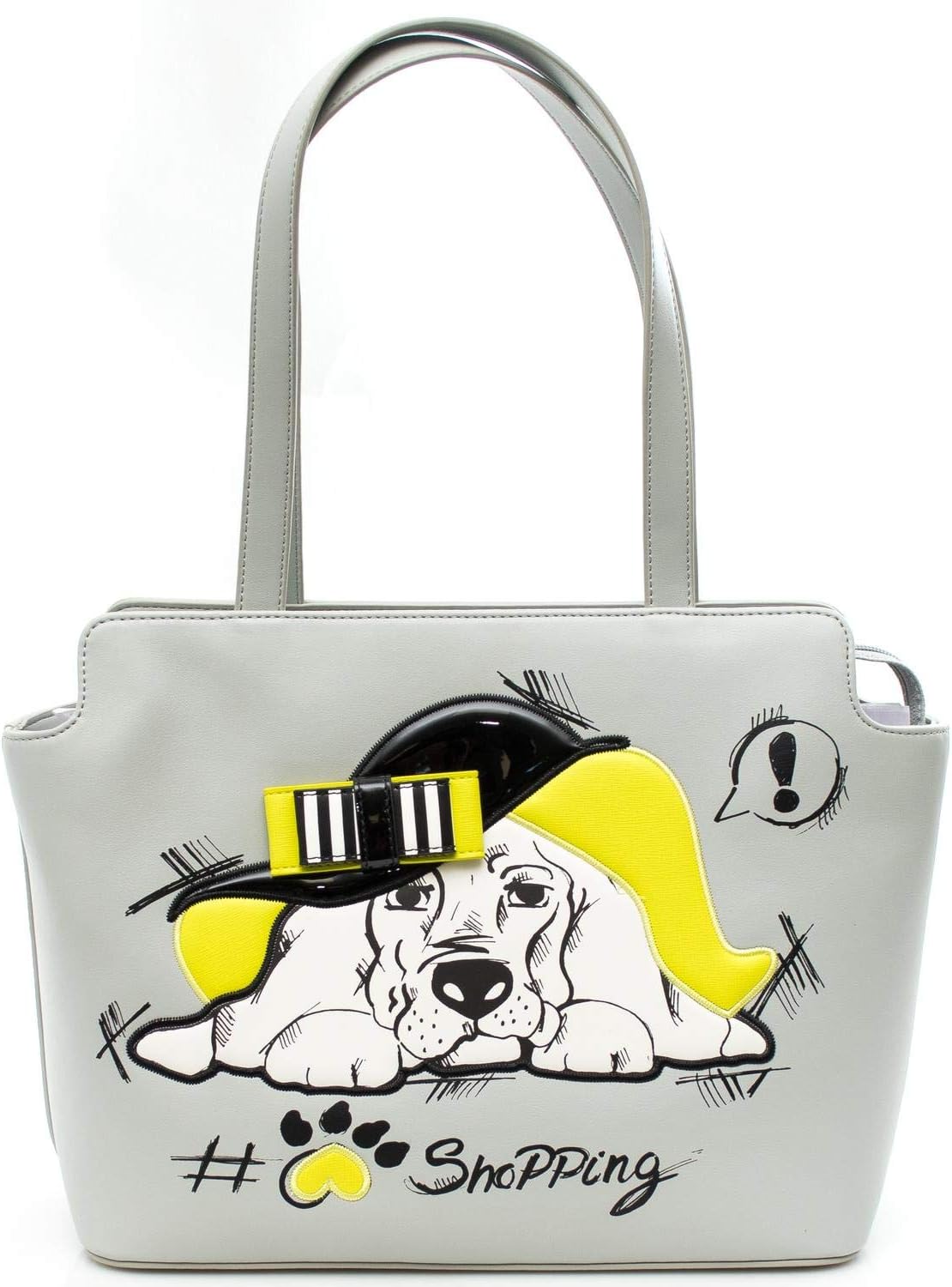 Braccialini Women's Shoulder Bag grey Unico