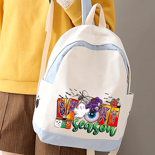 Miniatura 3 de 6 hojas de parches termoadhesivos de Halloween para planchar en ropa de automóvil, tela de araña para planchar, apliques lavables de transferencia