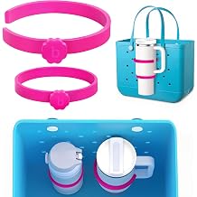 Cup Holder for Bogg Bag, Fits 30oz 40oz Stanley, Insert Drink Holder | Compatible with Bogg Bag/Simply Southern Beach Tote Bag, Adjustable Water Bottle Holder Attachment for Bogg Bag Accessories