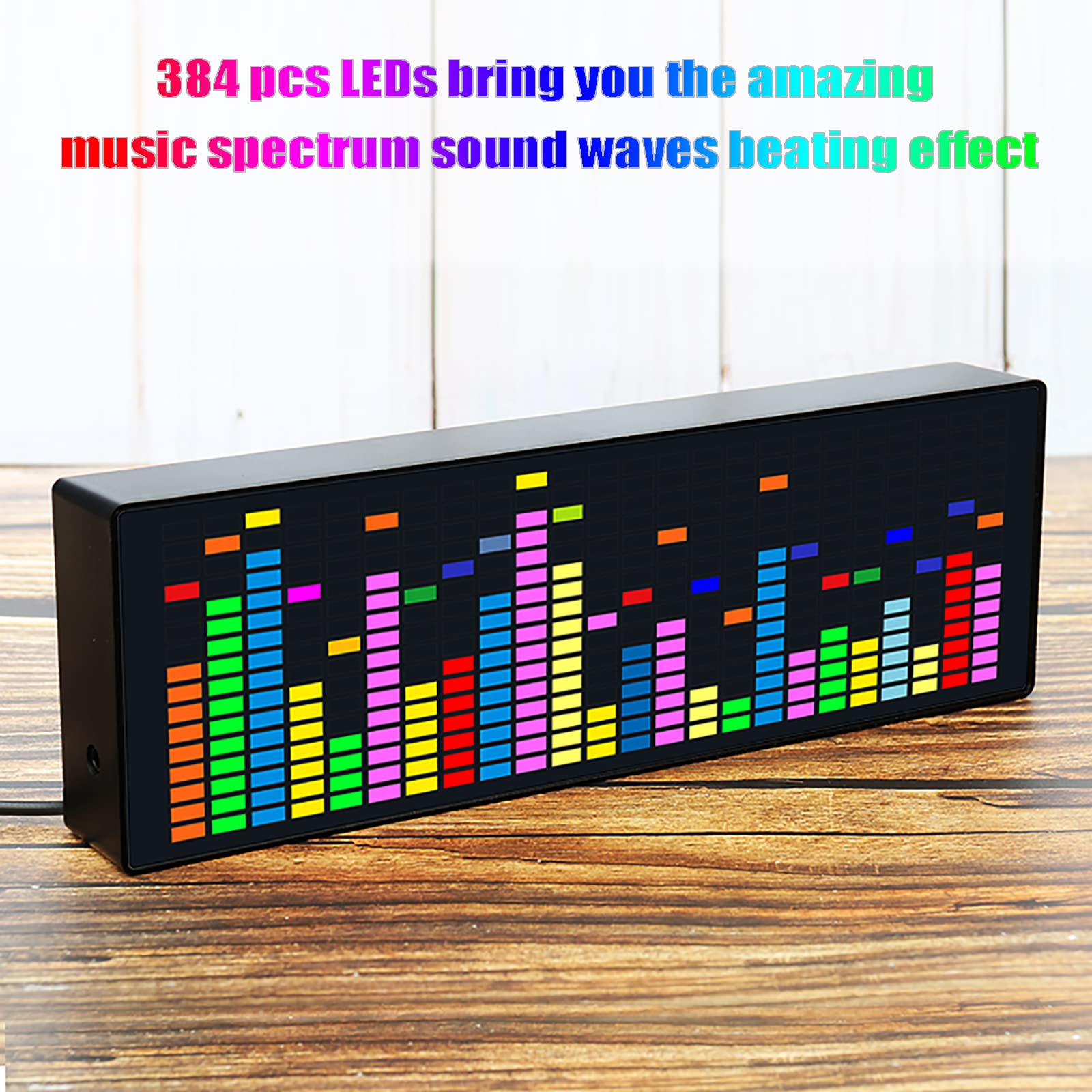 Indicatore Di Livello Audio A LED Doppio, Misuratore VU Musica Con 12 LED, Display