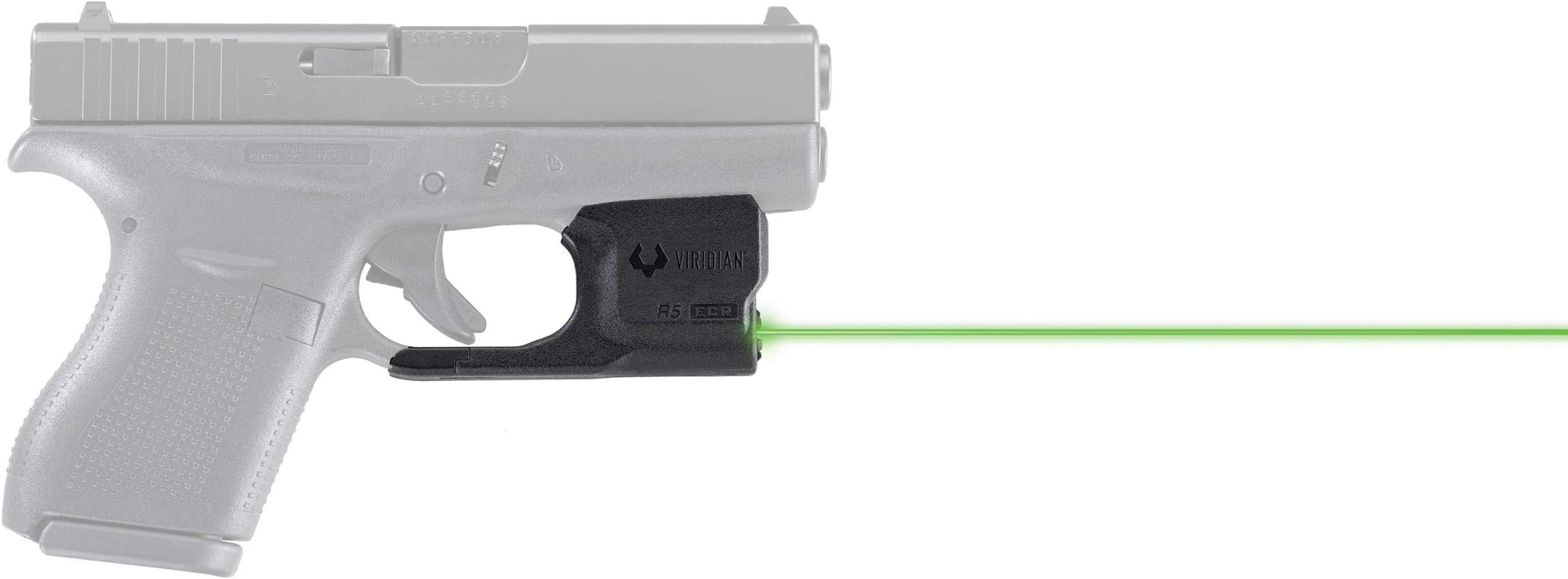 Viridian Reactor R5 Gen 2 Green Laser Sight and Holster, Laser Class 3R, 5mW Output