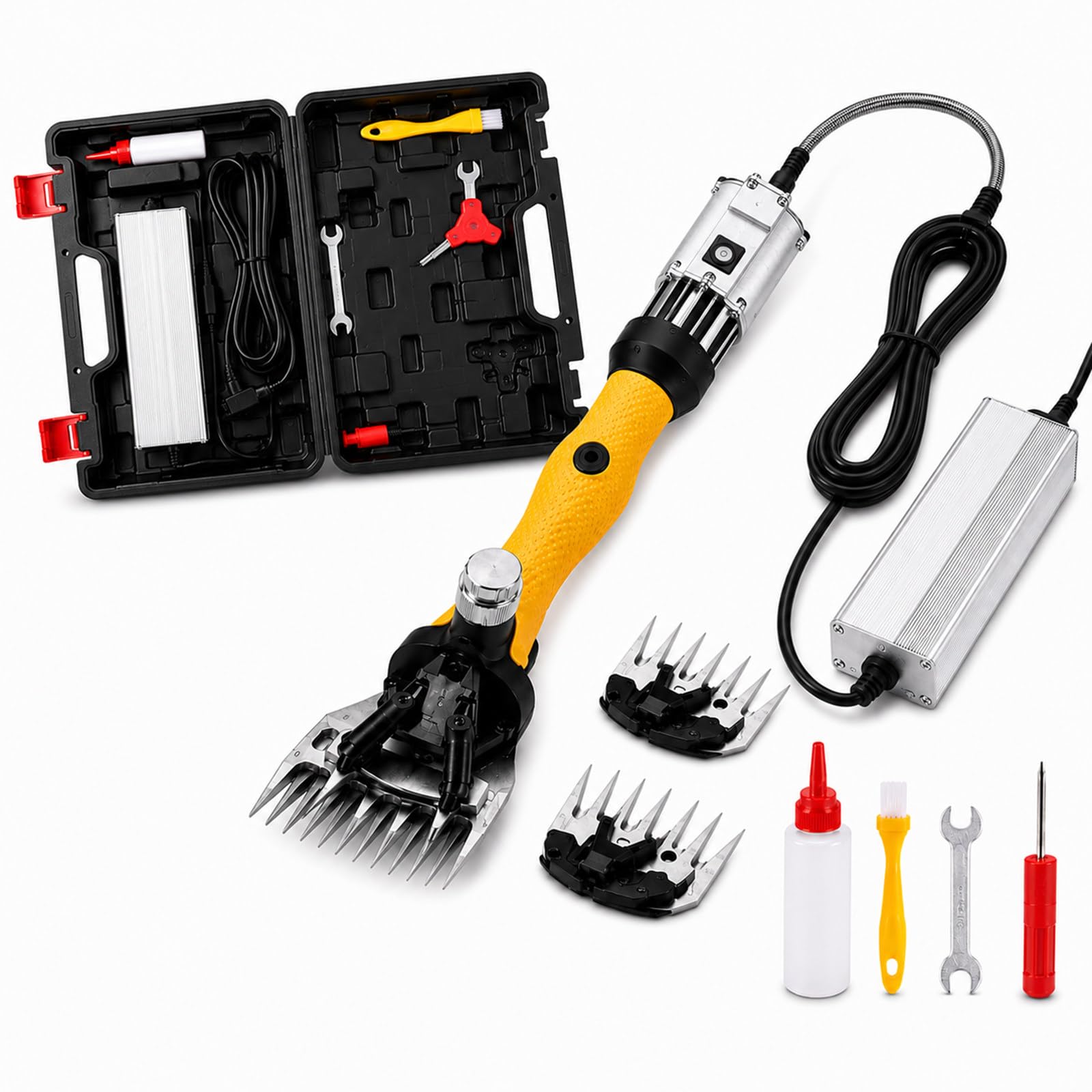 Tosatrice Pecore 1200W Brushless Tensione Lama Regolabile Capre