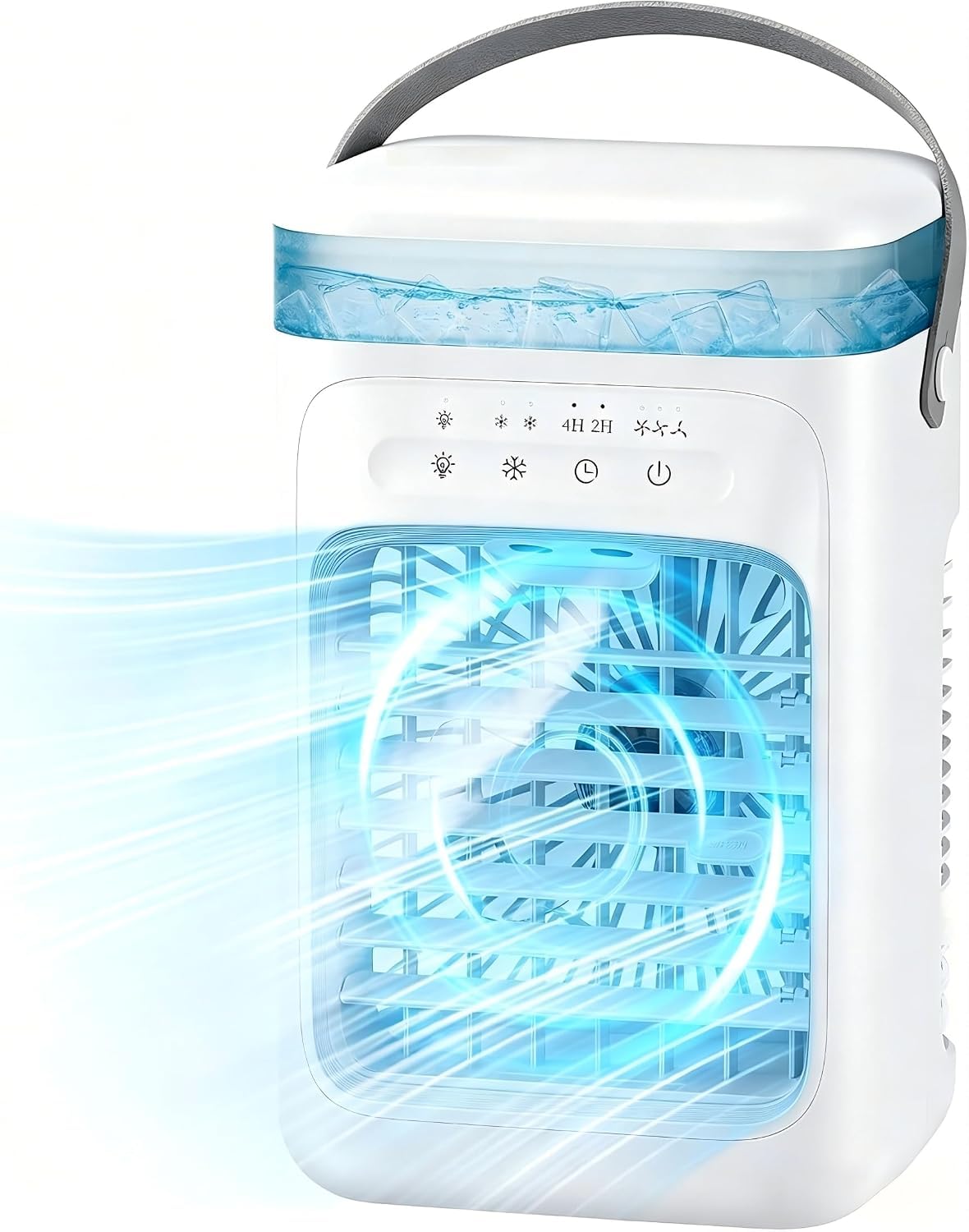 Climatizador portátil mini enfriador de aire con refrigeración por agua