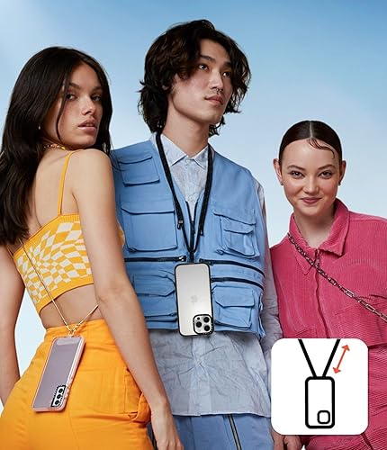 Miniatura 7 de CASETiFY Oh So Graceful - Funda de impacto para iPhone 11, diseño de ondas coralinas, color negro transparente