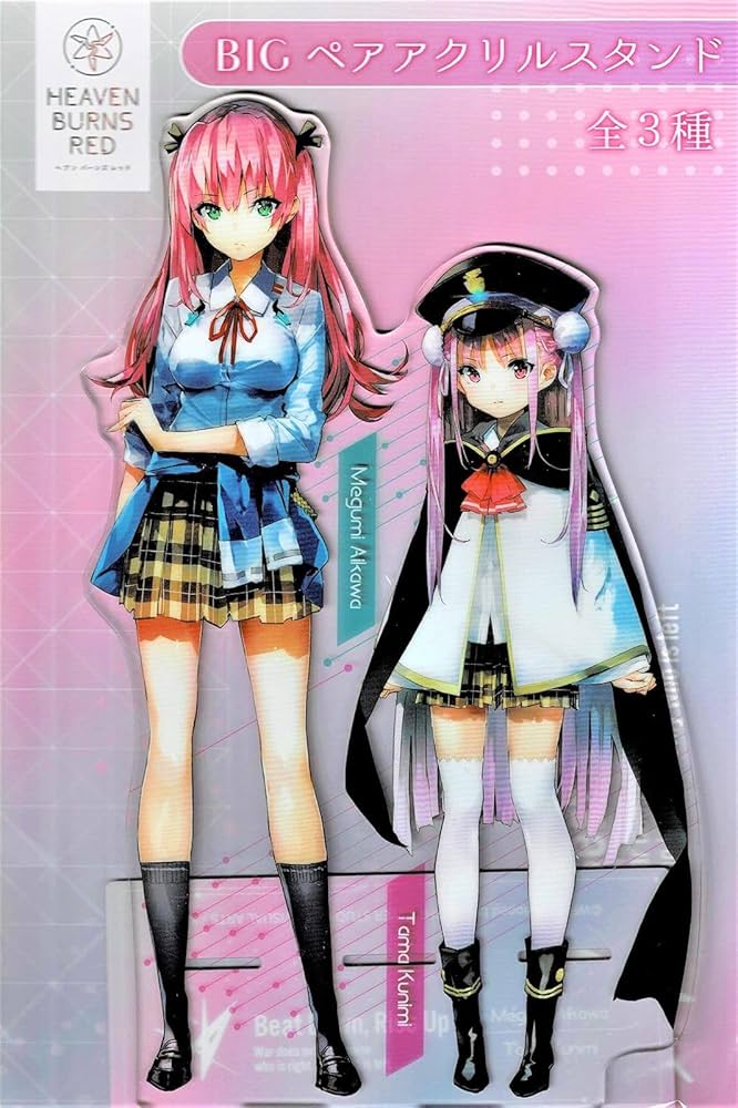 HEAVEN BURNS RED フィギュア 逢川めぐみ、國見タマ 新発売：『ヘブバン』逢川めぐみの1/7スケールフィギュア 國見