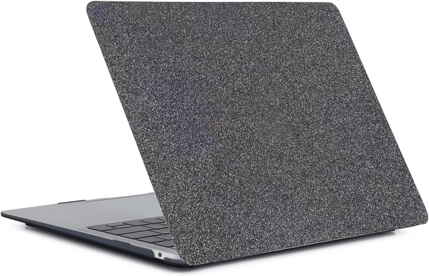 Laptop Case Compatible with New MacBook Pro 13 inch 2020 2019 2018 2017 2016 Release M1 A1706 A1708 A1989 A2159 A2251 A2289 A2338, Protective Smooth Soft Leather Hard Laptop Cover - Dark Grey