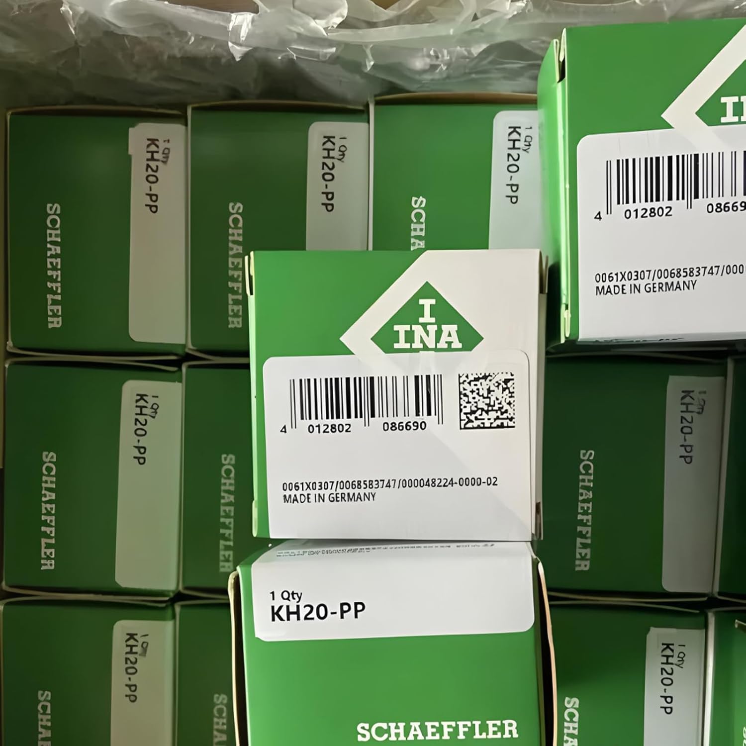 INA KH20-PP Linear Ball Bearings with Initial greasing Sealed on Both Sides with relubrication Facility Compact Range KH2030/P/PP