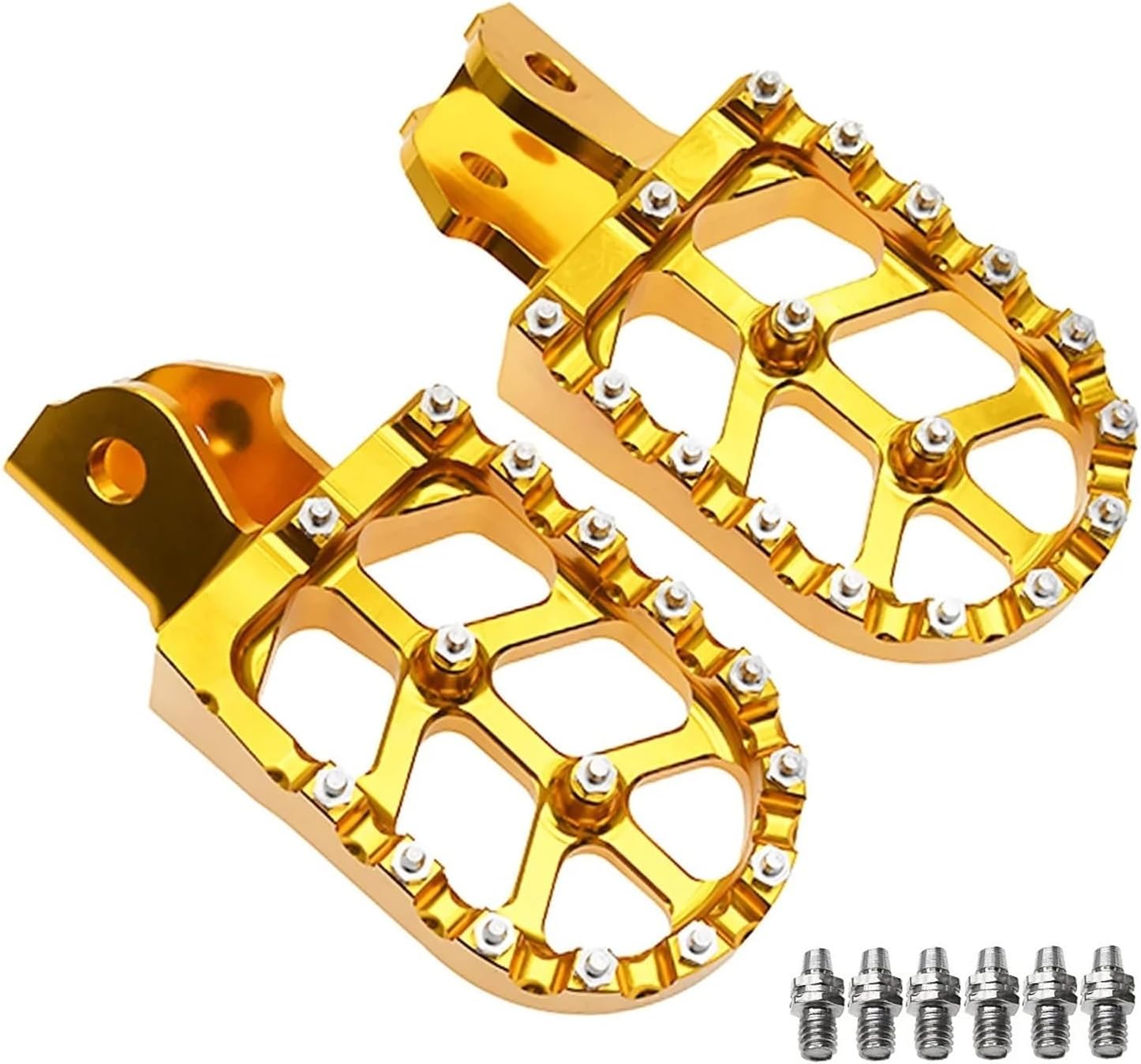 Motorcycle pedal Off-Road Electric Motorcycle Floor Boards Rests Pedals Footpegs Bracket Surron Sur-Ron Light Bee X Light Bee S Universal Parts(Black)