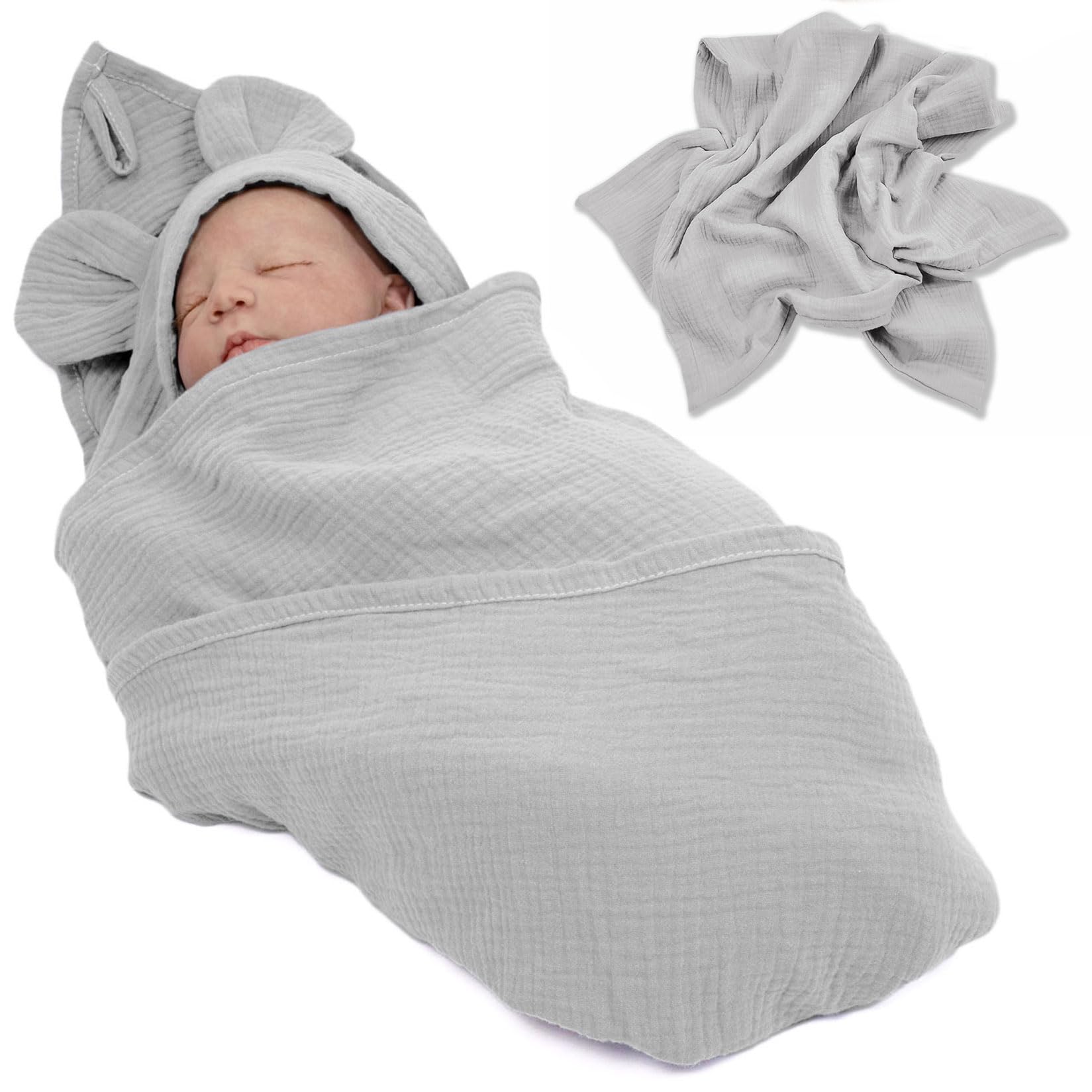 Leander Paracolpi Per Culla Leander, Bianco - 4 Sezioni, 100% Cotone Unisex (bambini