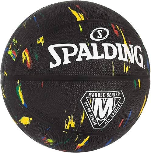 Miniatura 2 de Spalding Marble Series Multi-Color Outdoor Basketball