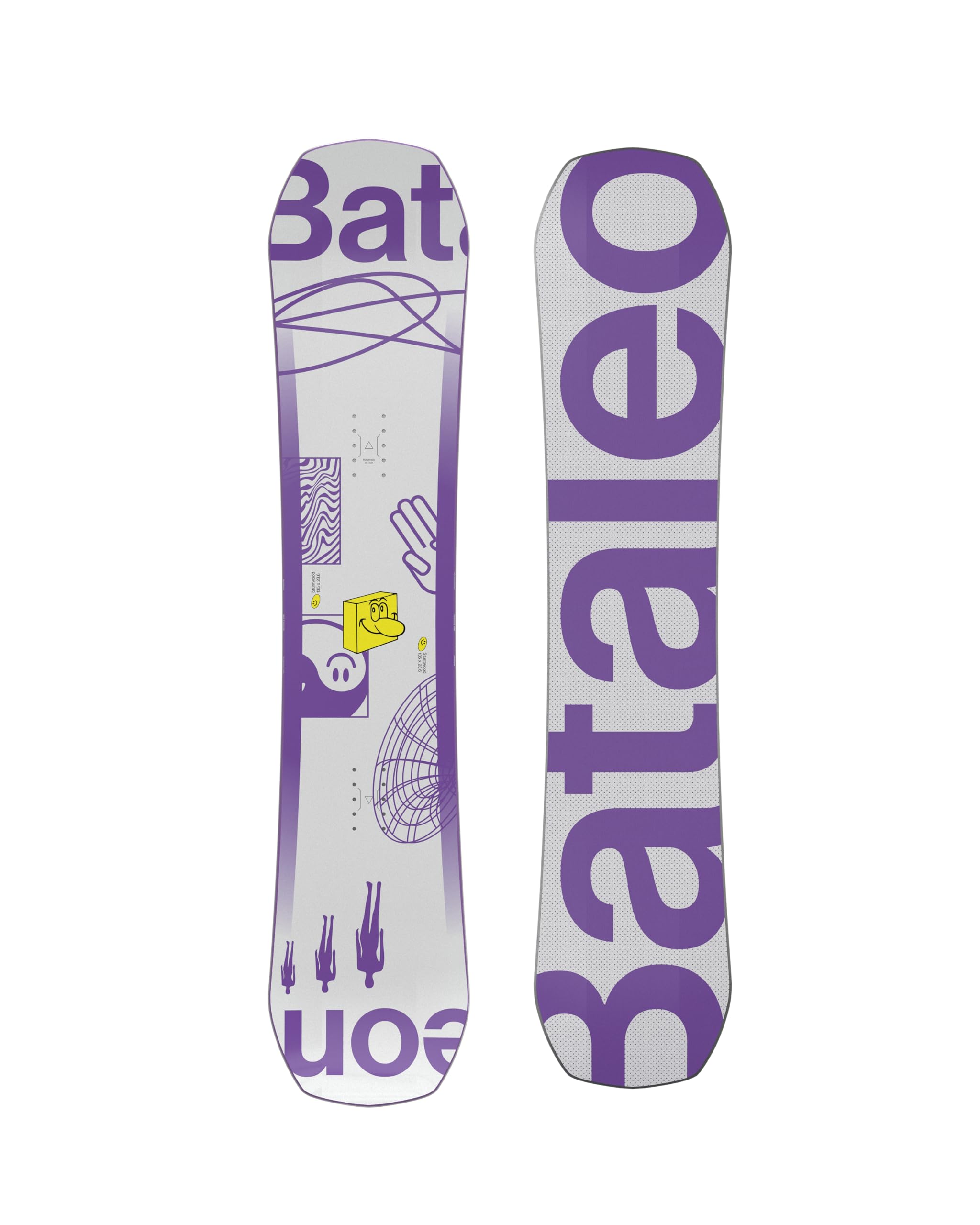 Bataleon Youth Stuntwood Twin Snowboard - 2025 Size 135